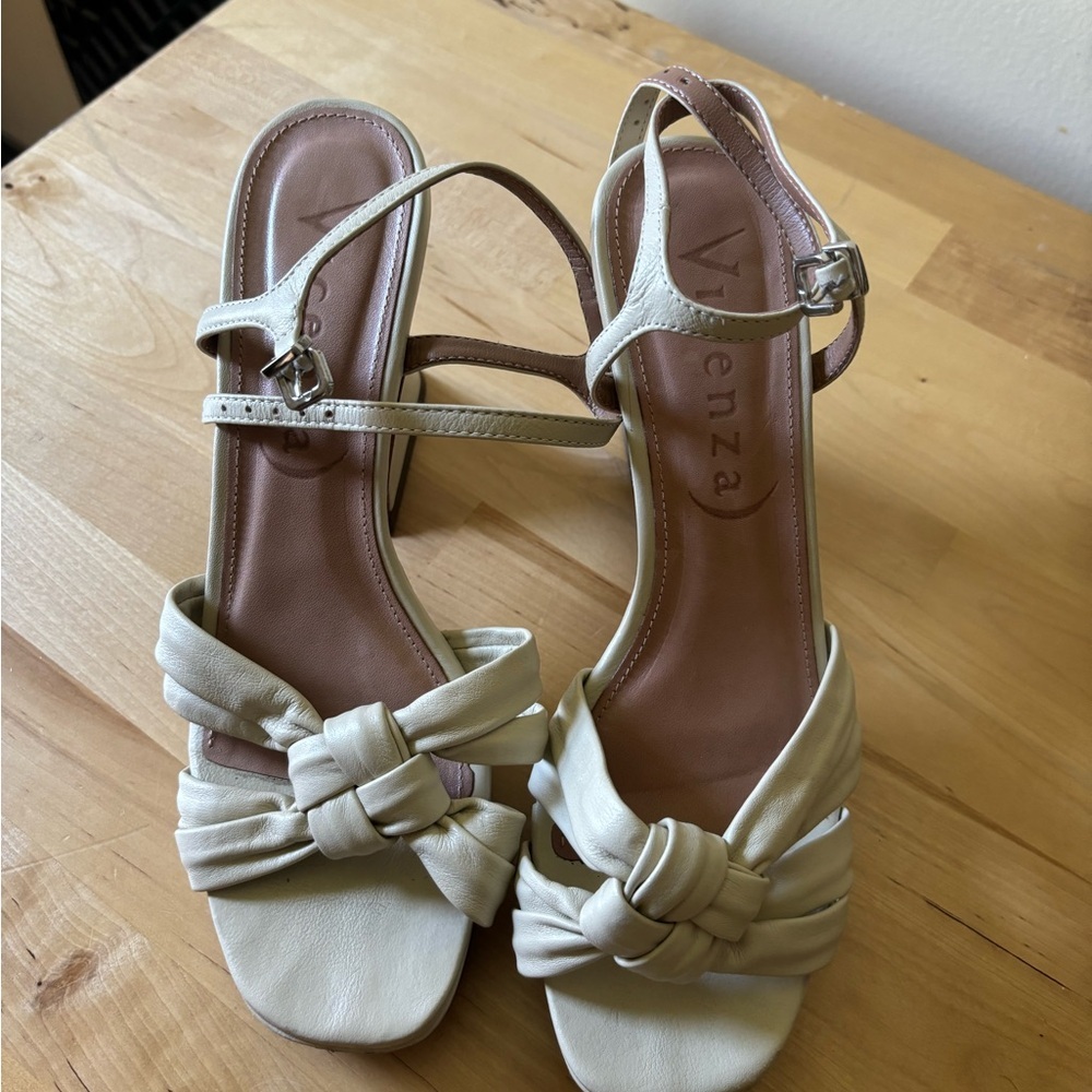 Vicenza 38 Nude Block Heel